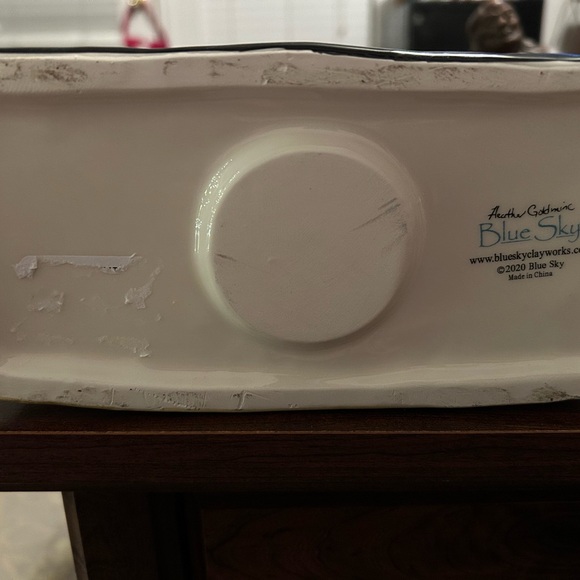 Blue Sky Clayworks Dia De Los Muertos Decorative Cross 9”. - Picture 4 of 9